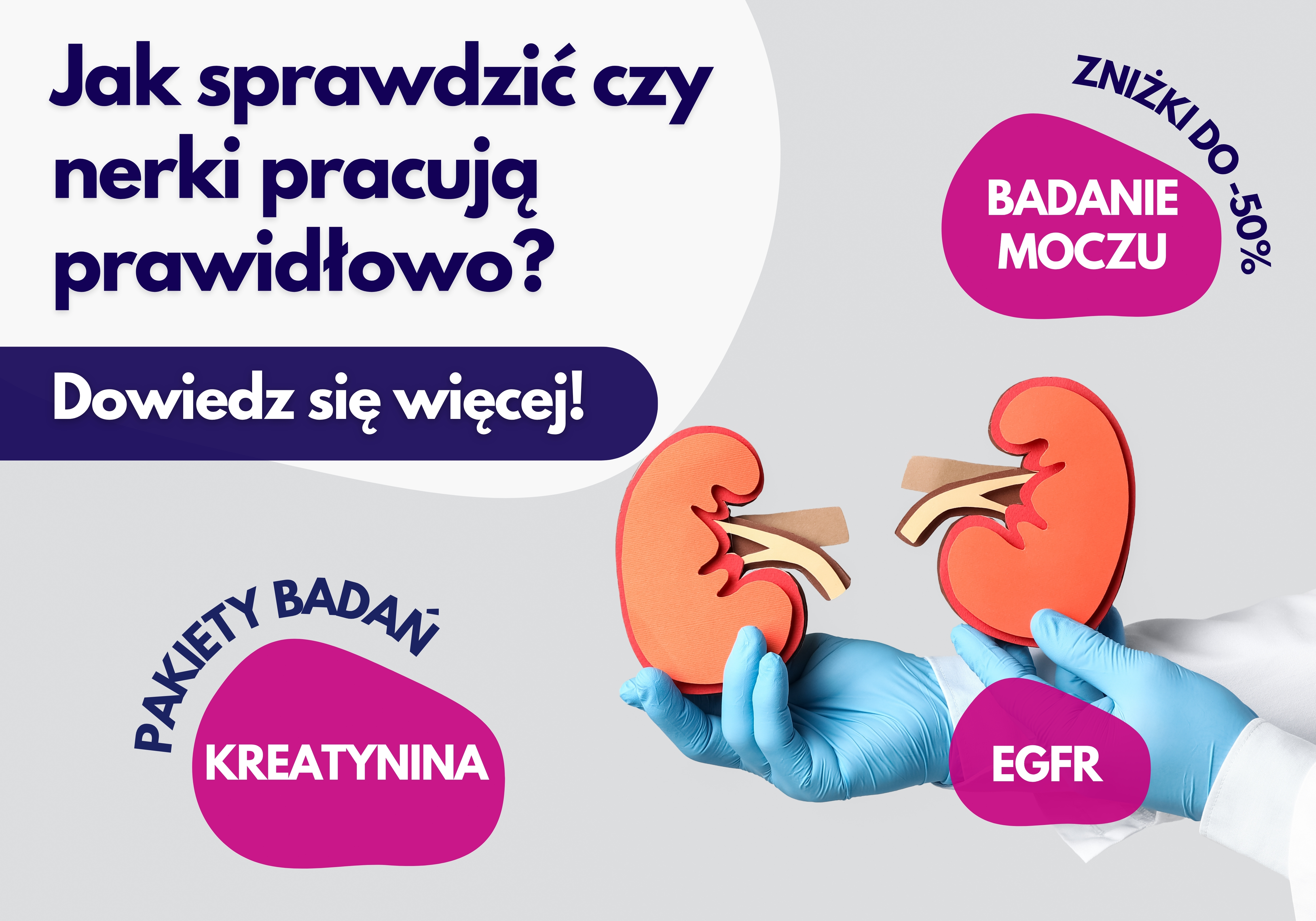 Kreatynina, eGFR i badanie moczu – jak sprawdzić, czy nerki pracują prawidłowo?